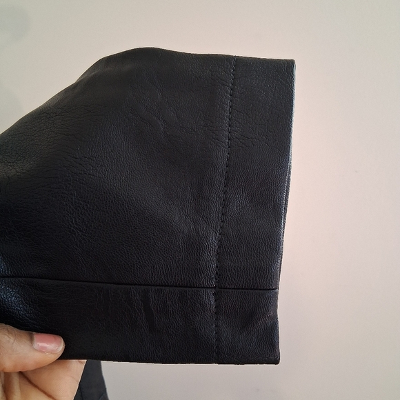 Stella McCartney Black Skin Free Skin Vegan Leather Pants Size X-Small - Picture 5 of 8